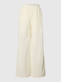 PANTALONI GAMBA AMPIA, Egret, highres