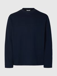 LOOSE FIT LONGSLEEVE, Sky Captain, highres