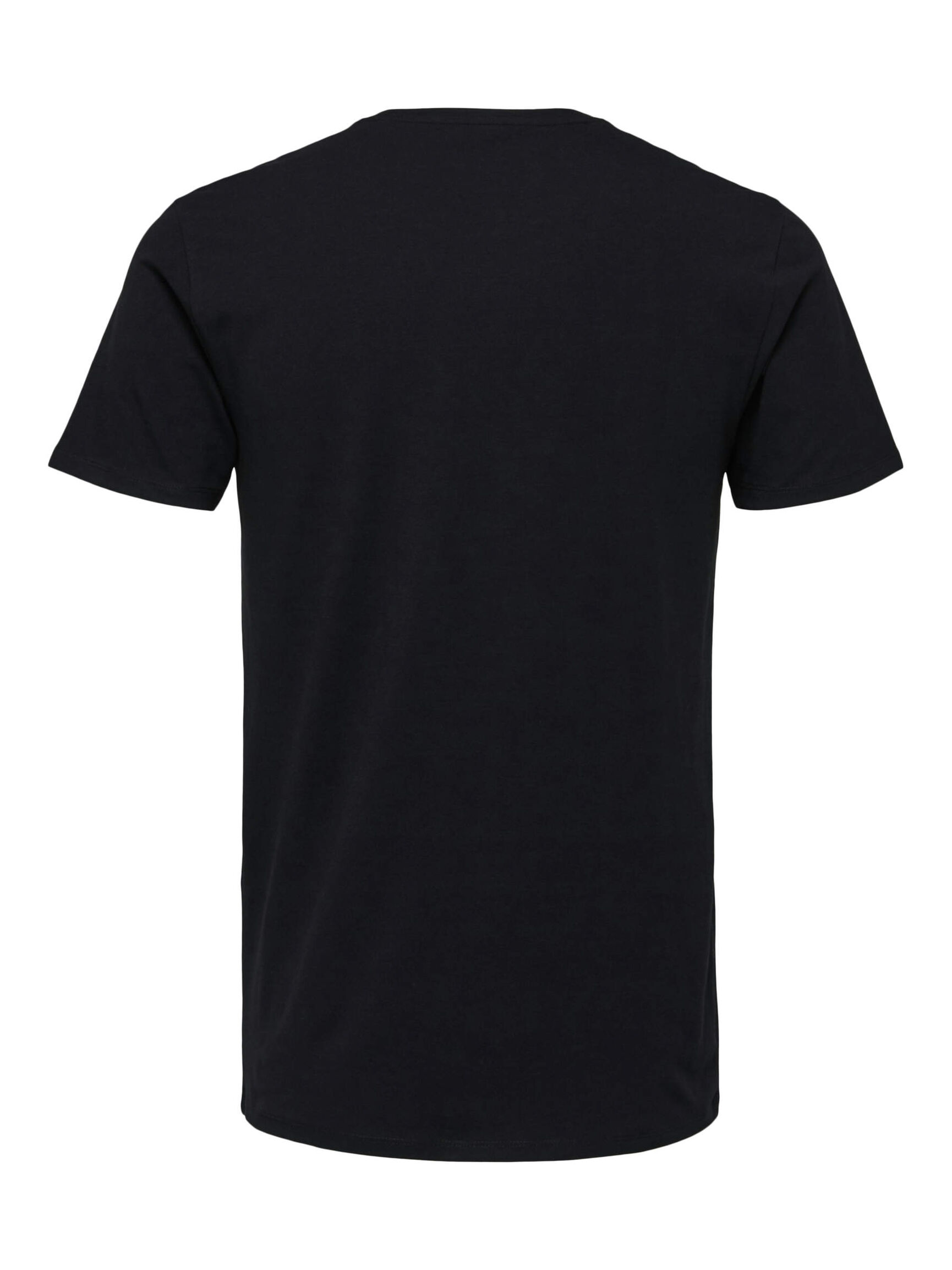 KORTERMET T-SKJORTE, Black, highres