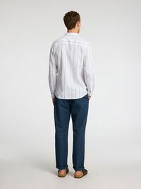 COUPE SLIM CHEMISE, White, highres