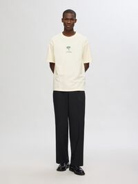 LOOSE FIT T-SHIRT, White Alyssum, highres