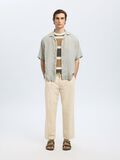 Selected SHORT SLEEVED KNITTED TOP, Egret, highres - 16097853_Egret_1185409_008.jpg