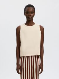 100% COTTON TANK TOP, Birch, highres