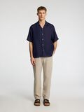 Selected 100% LEINEN KURZARMHEMD, Navy Blazer, highres - 16096908_NavyBlazer_005.jpg