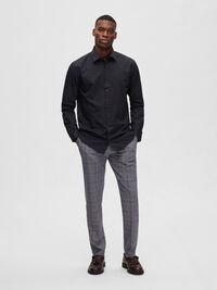 ESTILO FORMAL CAMISA, Black, highres
