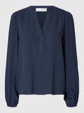 Selected VISCOSE BLEND BLOUSE, Dark Sapphire, highres - 16094292_DarkSapphire_001.jpg