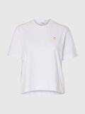 Selected EMBROIDERED CREWNECK T-SHIRT, Bright White, highres - 16101219_BrightWhite_1258639_001.jpg