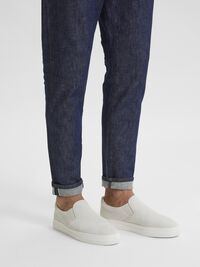SUEDE TRAINERS, White, highres