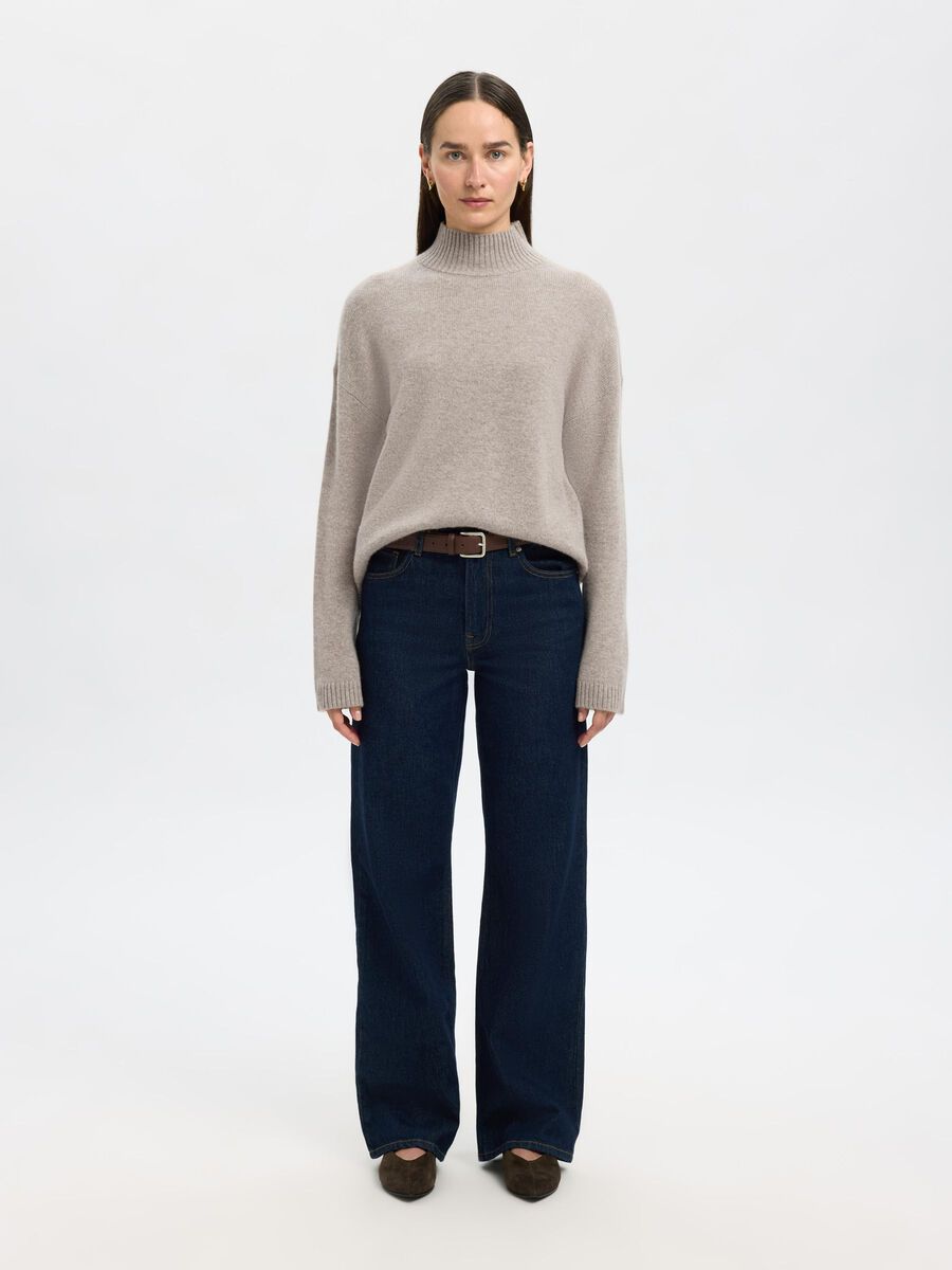 Selected HIGH NECK  STRICKPULLOVER, Irish Cream, highres - 16094759_IrishCream_1131130_005.jpg
