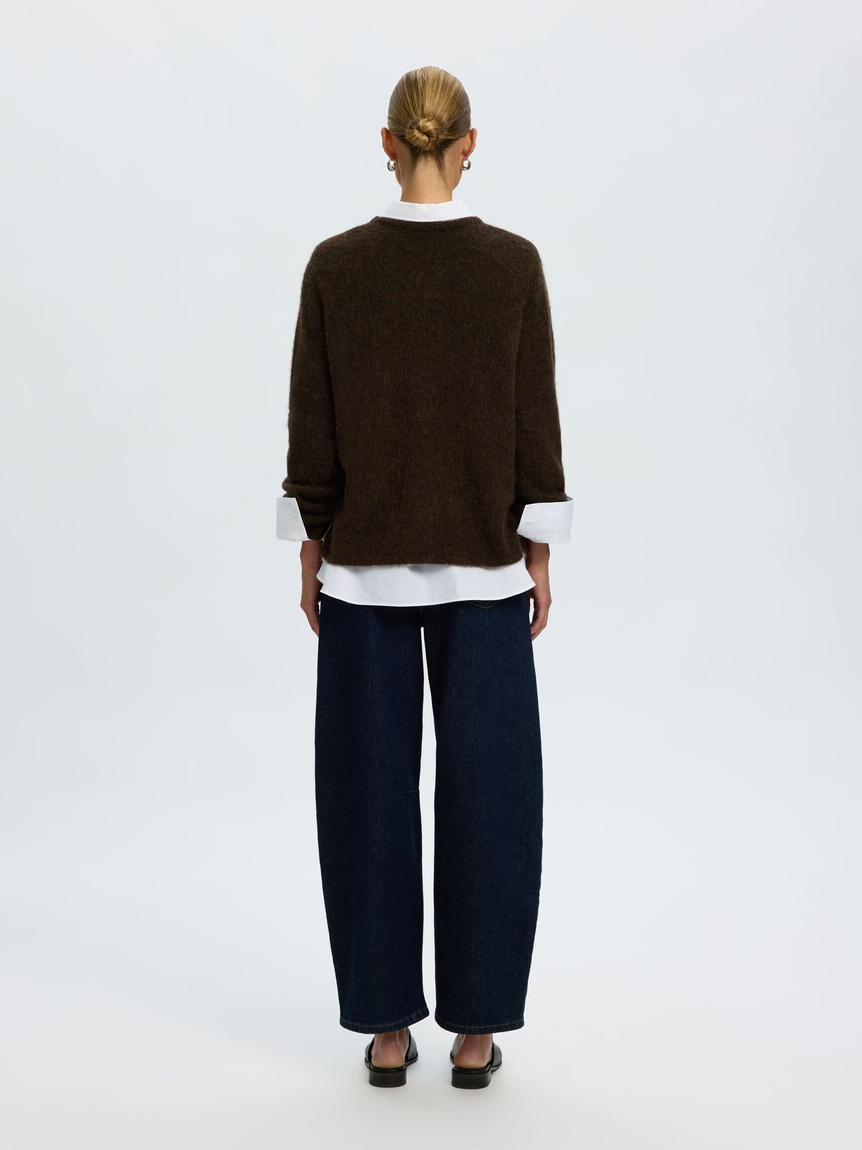 WOOL BLEND KNITTED JUMPER, Delicioso, highres