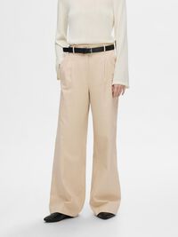 EXTRA WIDE FIT TROUSERS, Irish Cream, highres