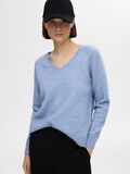 Selected WOLLGEMISCH V-AUSSCHNITT PULLOVER, Endless Sky, highres - 16094268_EndlessSky_1113603_008.jpg