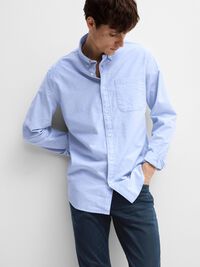 OXFORD SKJORTE, Light Blue, highres