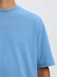 LOOSE FIT T-SHIRT, Blissful Blue, highres