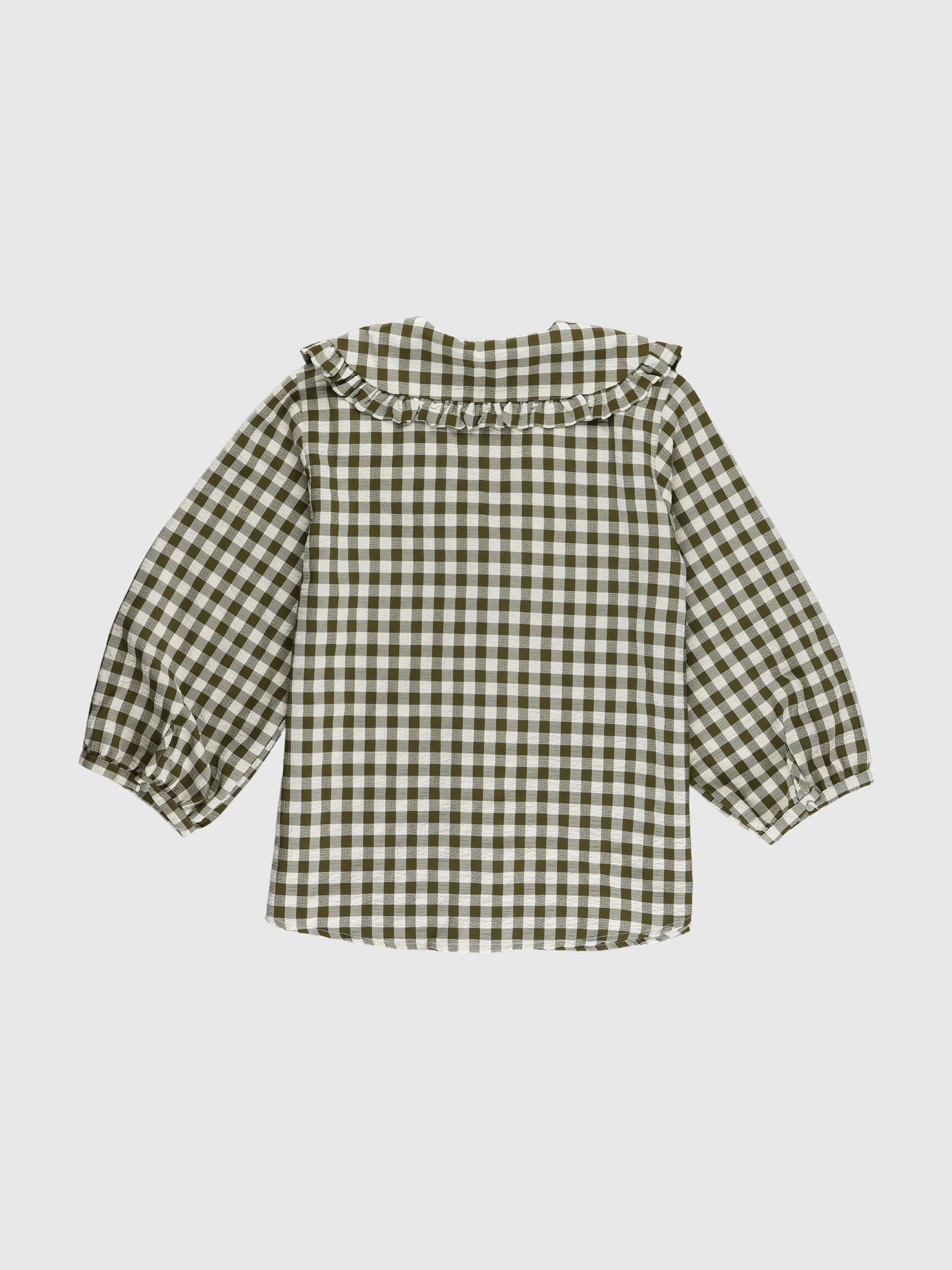 GERUIT OVERHEMD, Dark Olive, highres