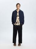 Selected PRINTED SHORT SLEEVED SHIRT, Egret, highres - 16093915_Egret_1184035_008.jpg