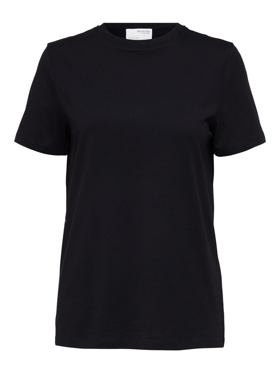 Selected CLASSIC T-SHIRT, Black, highres - 16089123_Black_001.jpg