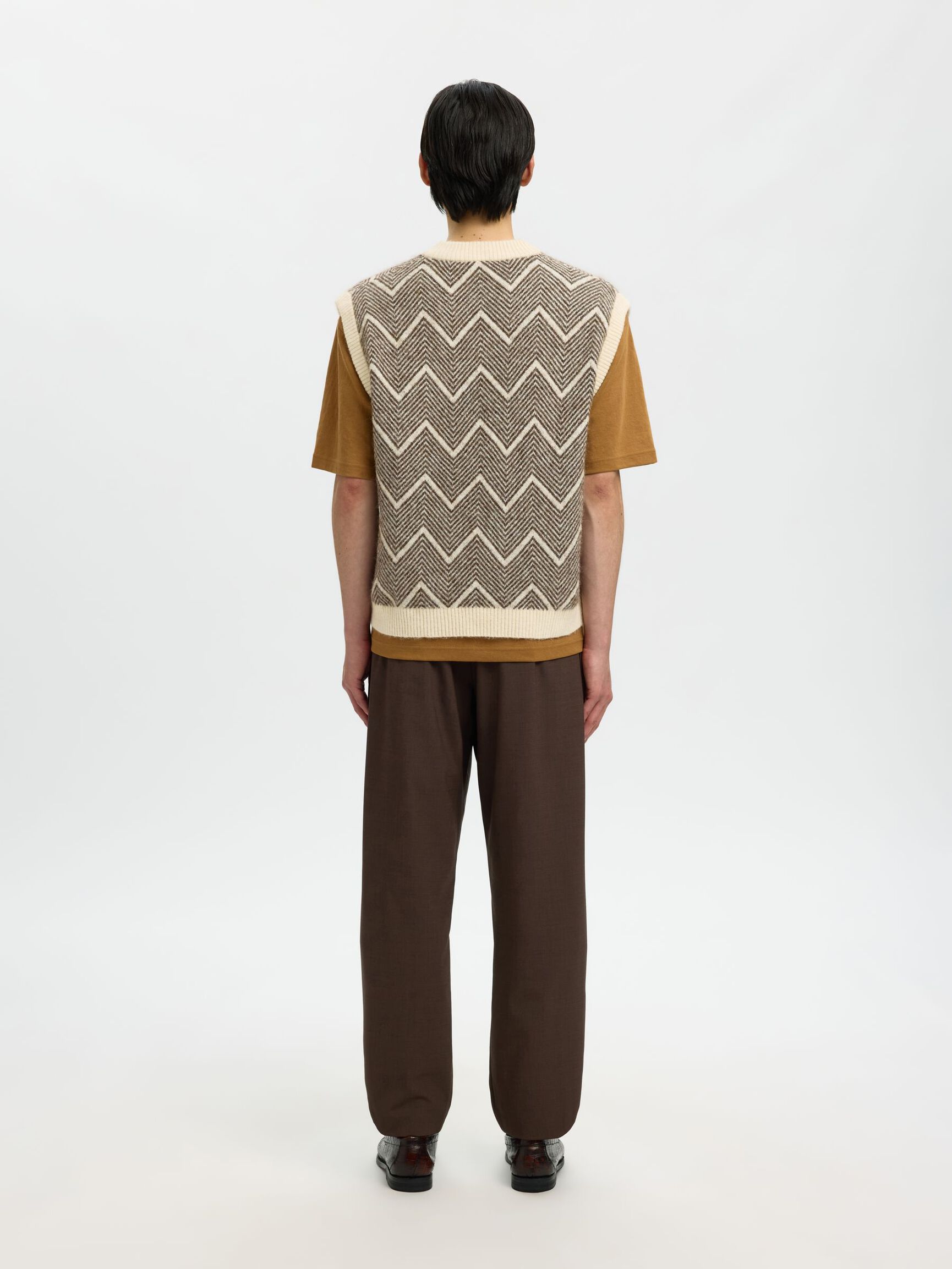 COUPE DÉCONTRACTÉE GILET TRICOTÉ, Delicioso, highres