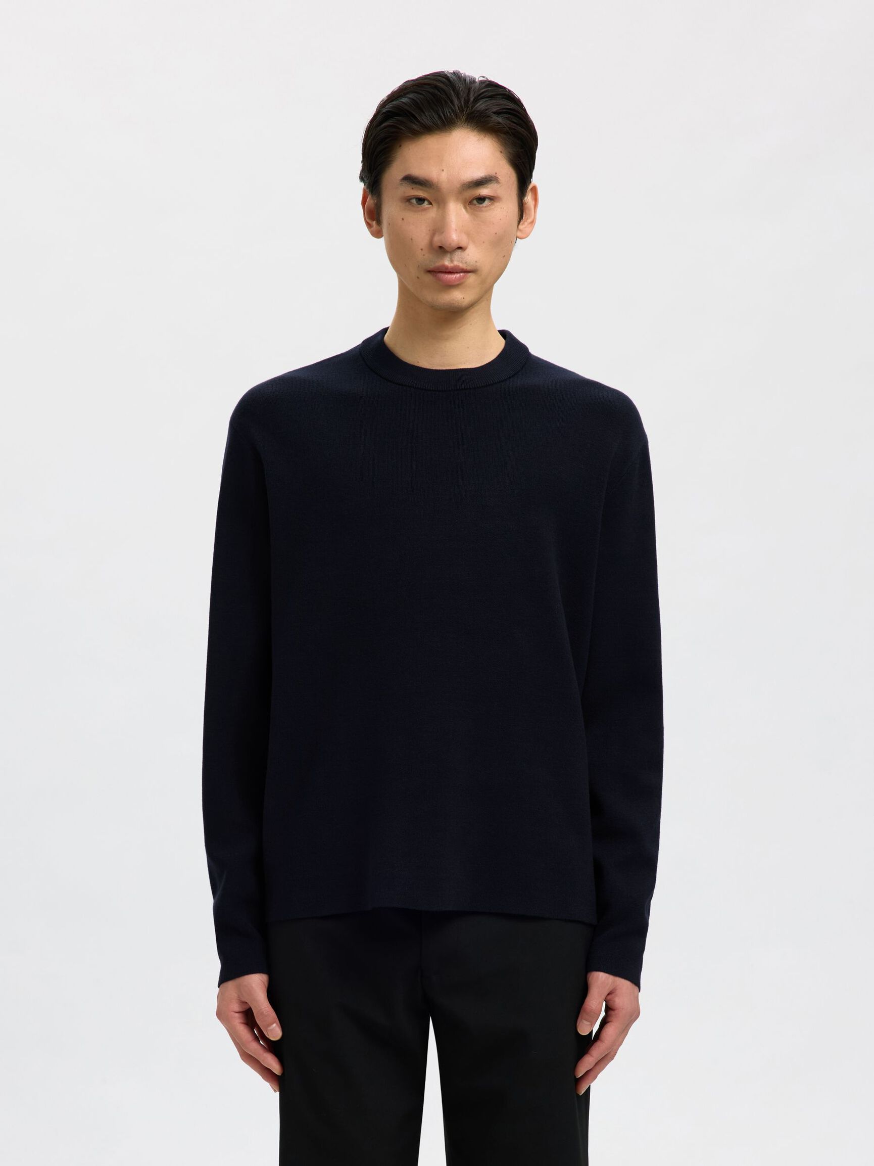 RELAXED FIT PULLOVER, Sky Captain, highres