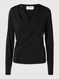 Selected VISCOSEMIX WIKKELTOP, Black, highres - 16095304_Black_001.jpg