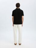 Selected COTTON POLO SHIRT, Black, highres - 16097662_Black_004.jpg