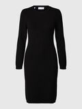 Selected VISKOSEMIX STRICKKLEID, Black, highres - 16096198_Black_001.jpg