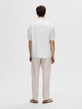 Selected LINEN BLEND SHORT SLEEVED SHIRT, Bright White, highres - 16092978_BrightWhite_004.jpg
