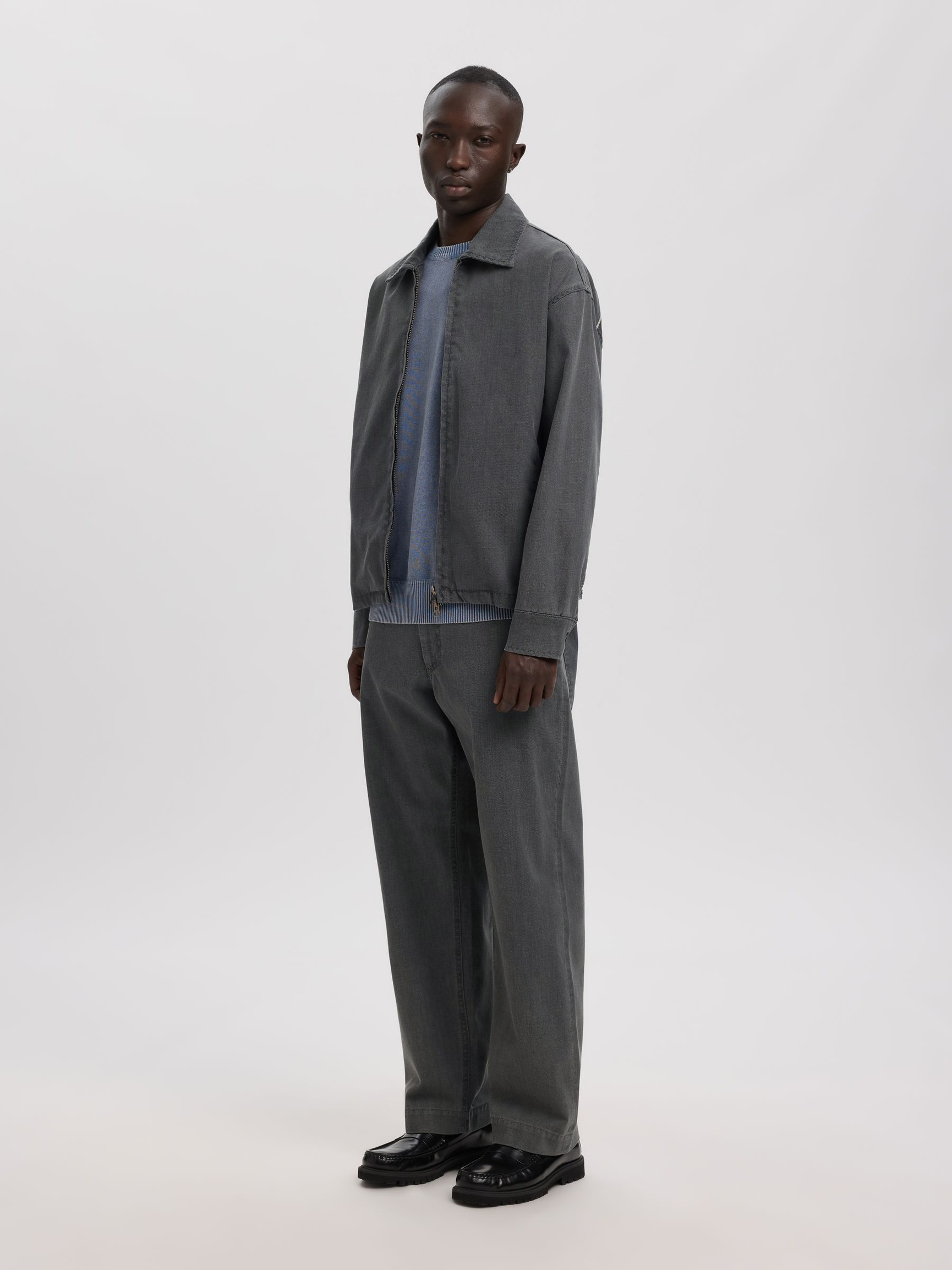 JEANSY RELAXED FIT, Light Grey Denim, highres