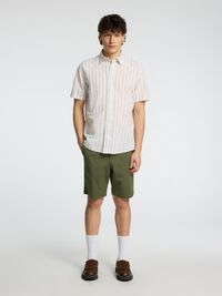 CAMICIA A MANICHE CORTE, Pure Cashmere, highres