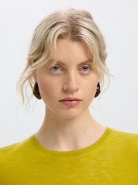 100% MERINO WOOL PULLOVER, Avocado Oil, highres