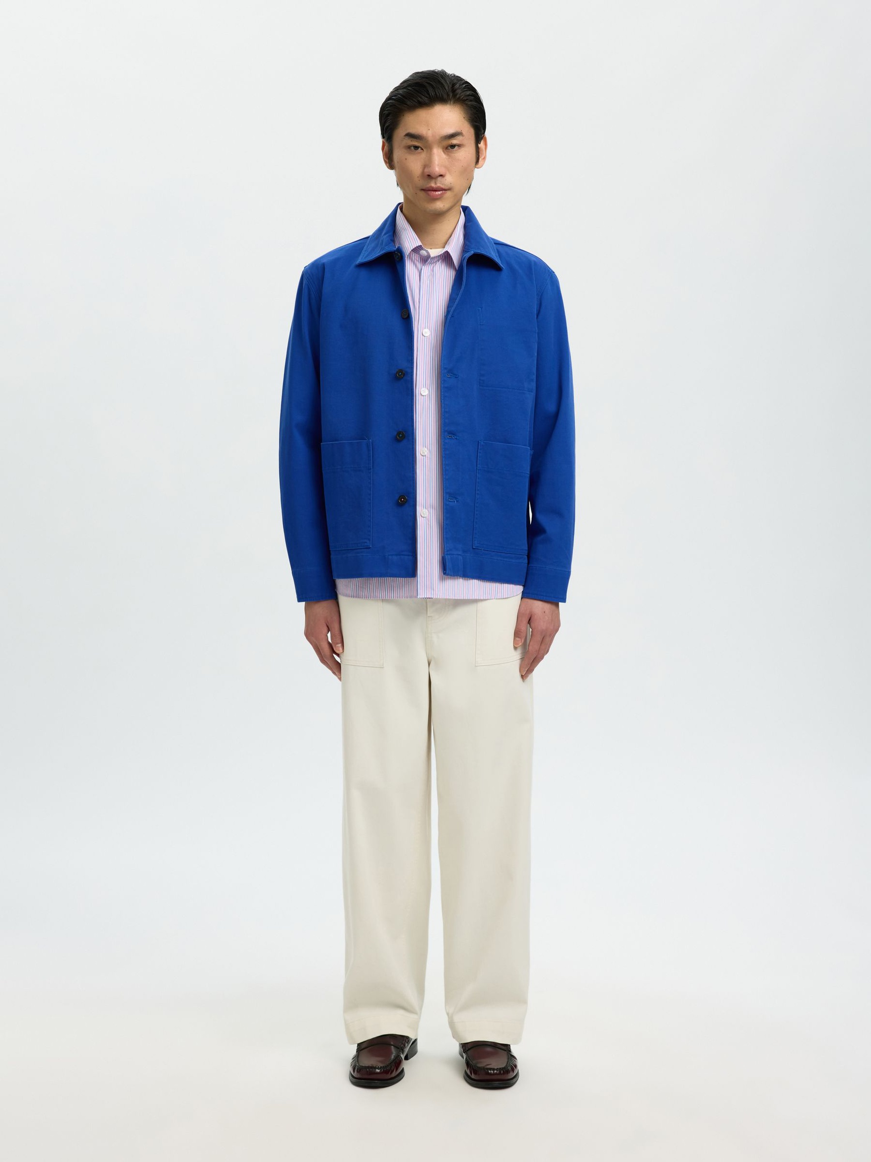 COUPE CLASSIQUE SURCHEMISE, Mazarine Blue, highres