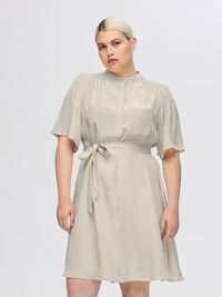 VISCOSEMIX PRINT MINI JURK, Birch, highres