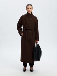 WOOL BLEND  COAT, Delicioso, highres