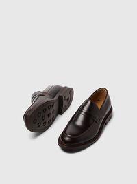 LEATHER LOAFERS, Demitasse, highres