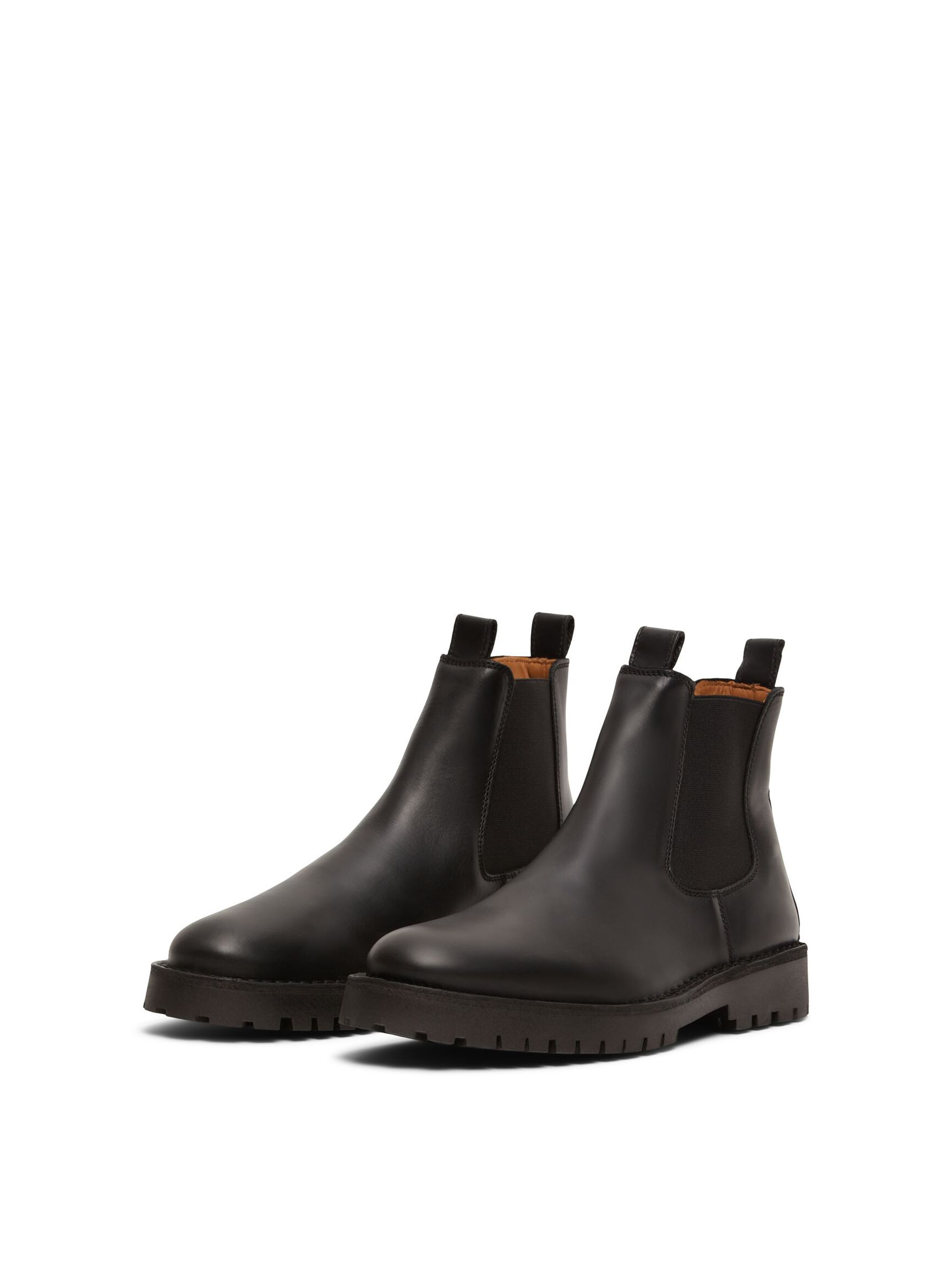 LEATHER CHELSEA BOOTS, Demitasse, highres
