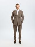 Selected SLIM FIT  DOUBLE-BREASTED BLAZER, Dark Sand Melange, highres - 16098184_DarkSandMelange_008.jpg