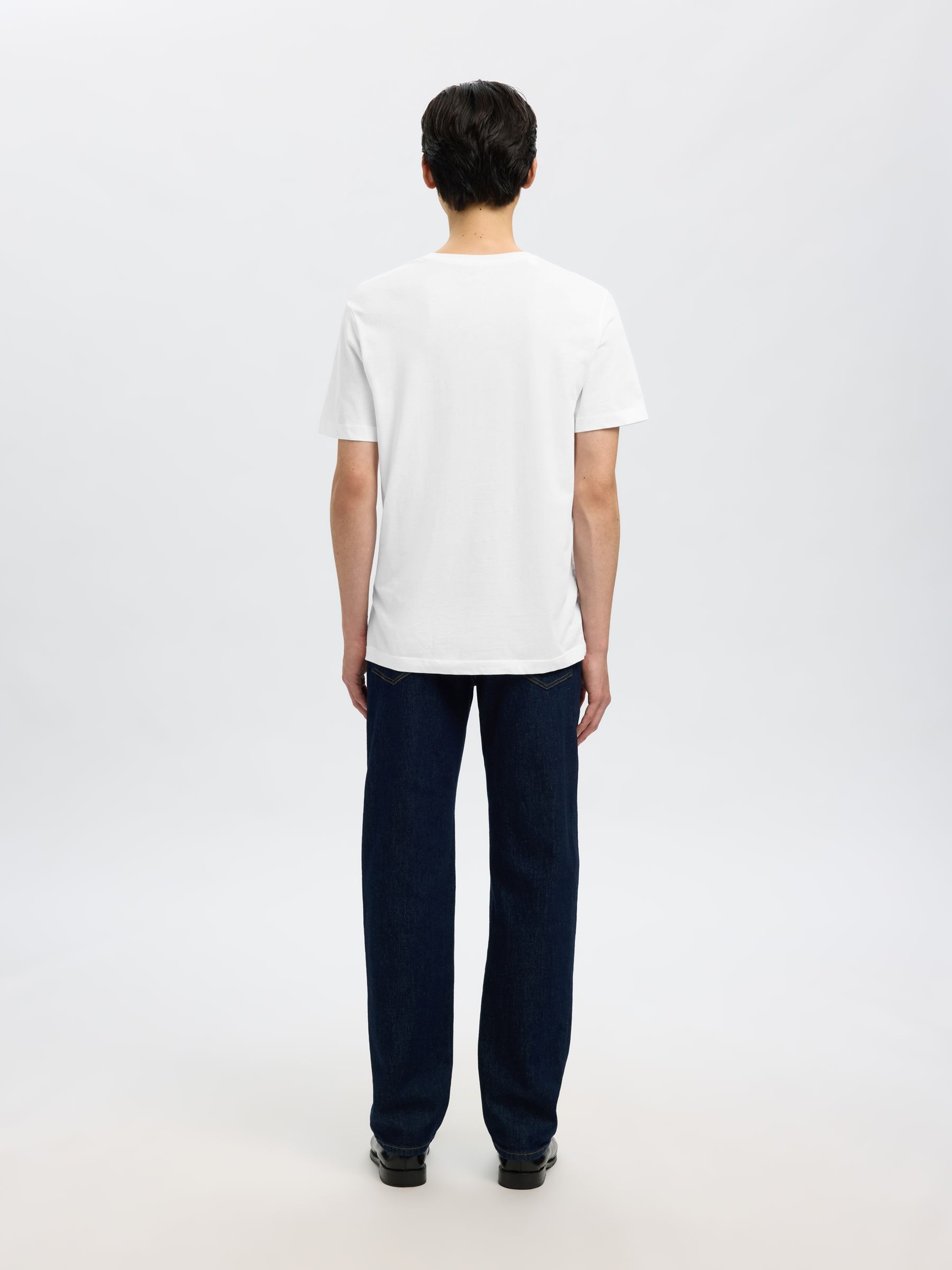 3ER-PACK BAUMWOLL T-SHIRT, Bright White, highres