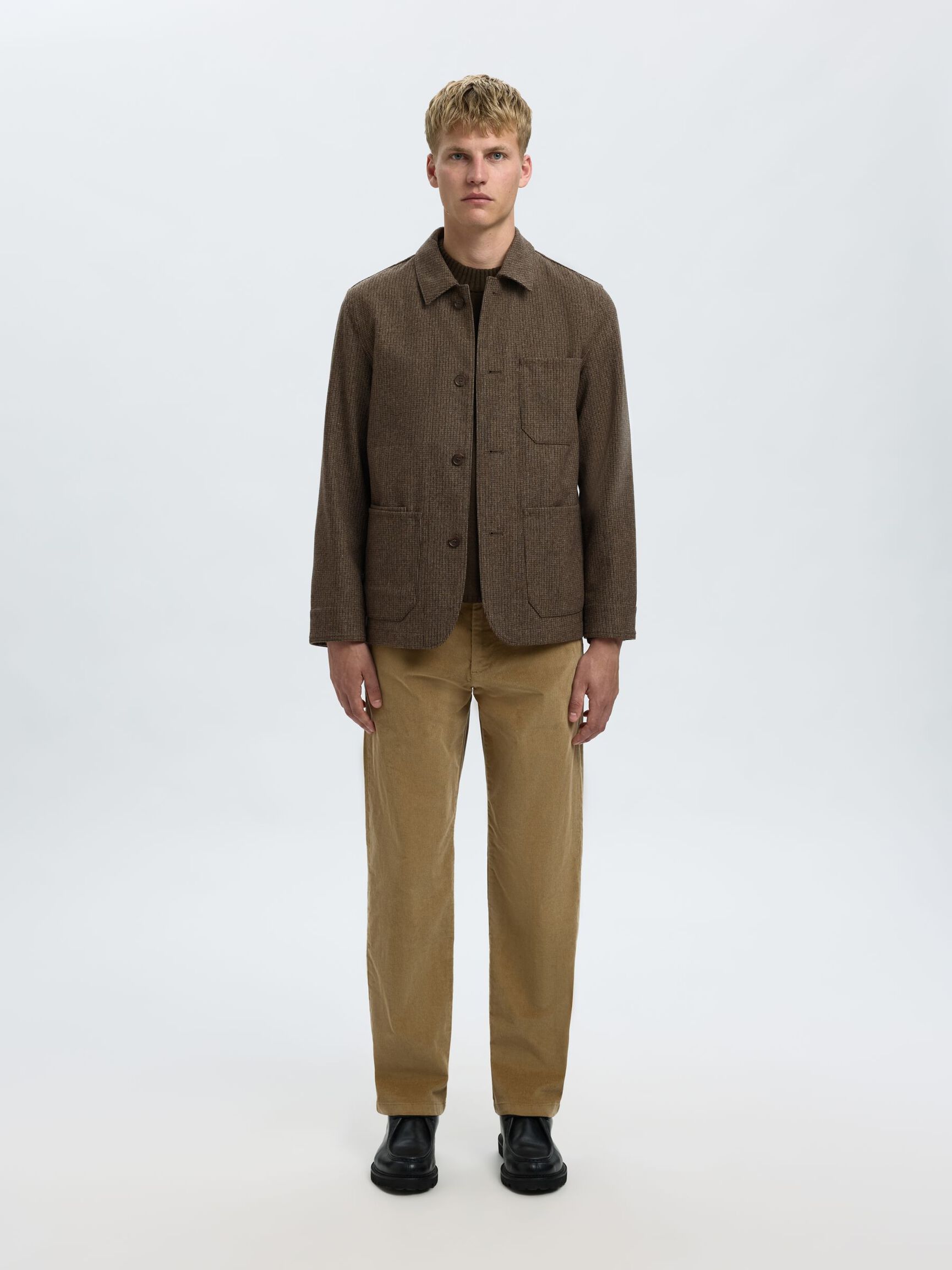 WOLMIX BLAZER, Morel, highres