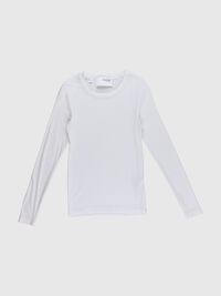 LONG-SLEEVED T-SHIRT, Bright White, highres