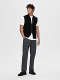 Selected MERINO WOOL GILET, Black, highres - 16091659_Black_005.jpg