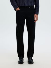 175 SLIM FIT JEANS, Black Denim, highres