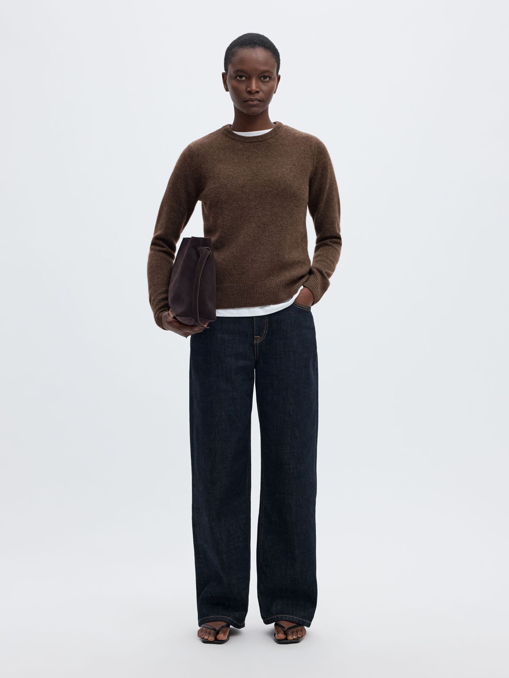 KASJMIR STRIKKET PULLOVER, Delicioso, highres