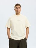 Selected PRINTED CREWNECK T-SHIRT, Egret, highres - 16097663_Egret_1189120_003.jpg