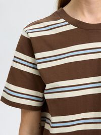 BOXY FIT T-SHIRT, Chestnut, highres