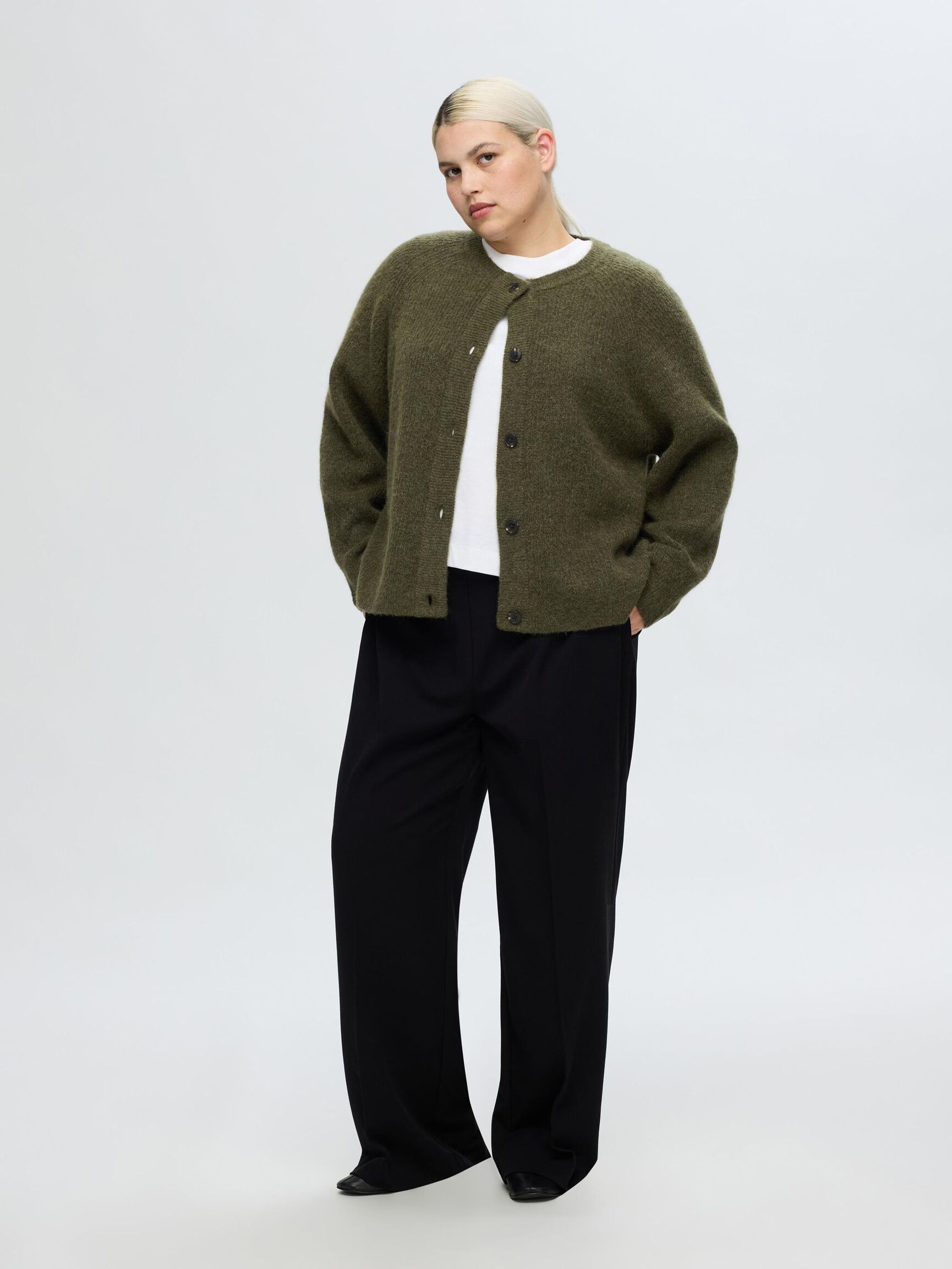 LONG-SLEEVED CARDIGAN, Kalamata, highres