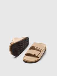 WILDLEDER PANTOLETTE, Sand, highres
