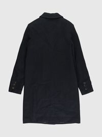 SINGLE-BREASTED COAT, Black, highres