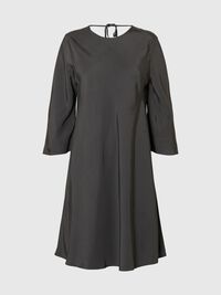 VISCOSE MINI DRESS, Volcanic Ash, highres