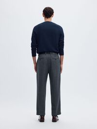 COTTON PULLOVER, Navy Blazer, highres