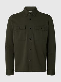 CLASSIC OVERSHIRT, Forest Night, highres